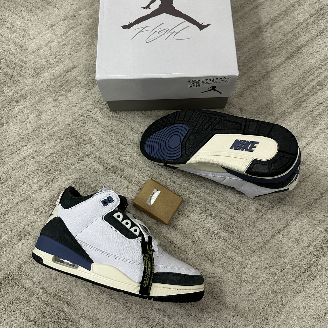 Air Jordan Retro 3 A ma Maniere Diffused Blue  5