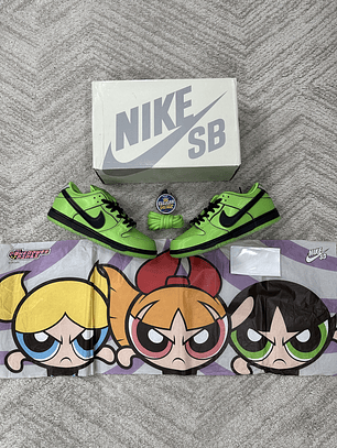 Nike SB Dunk Low Powerpuff Girls Buttercup 