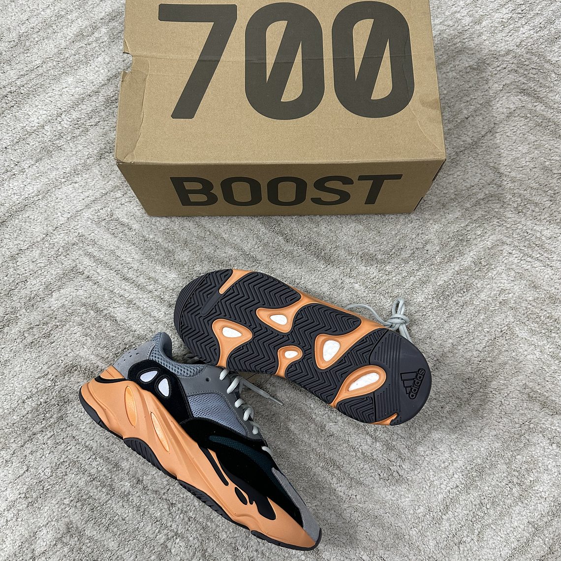 Adidas Yezzy Boost 700 Wash Orange  6