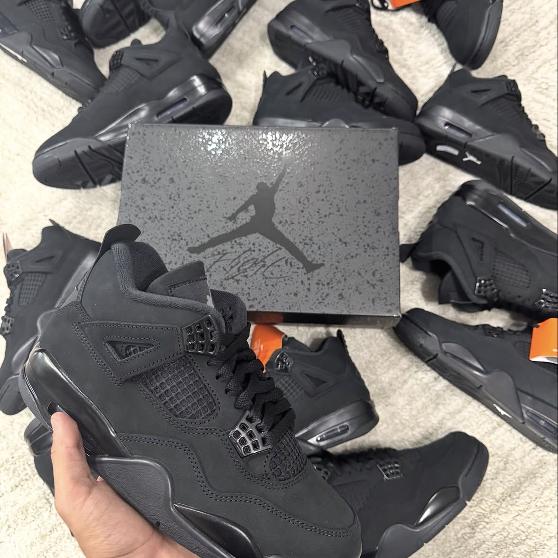 Jordan Retro 4 Black Cat 3