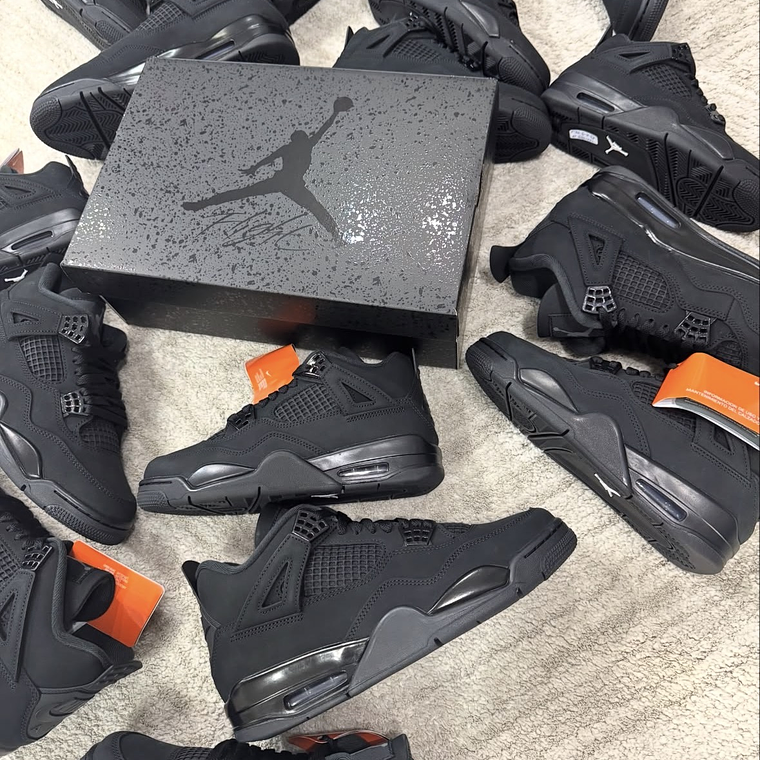 Jordan Retro 4 Black Cat 2