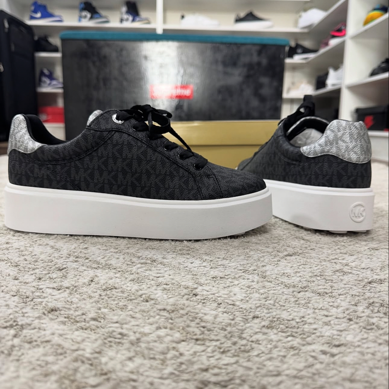 MK Romey Lace Up Monogram  4