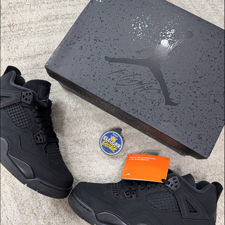 Jordan Retro 4 Black Cat 7