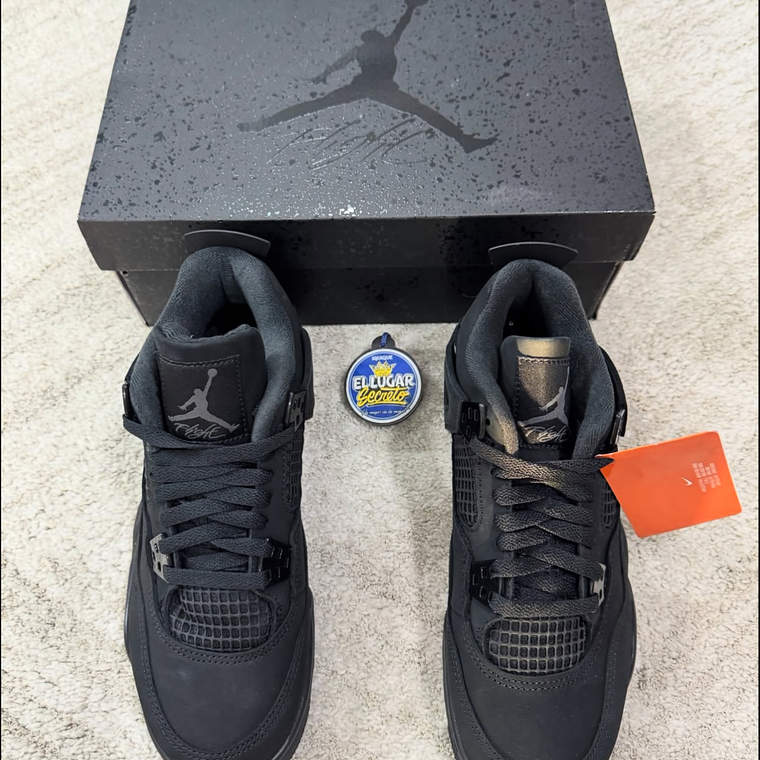 Jordan Retro 4 Black Cat 8