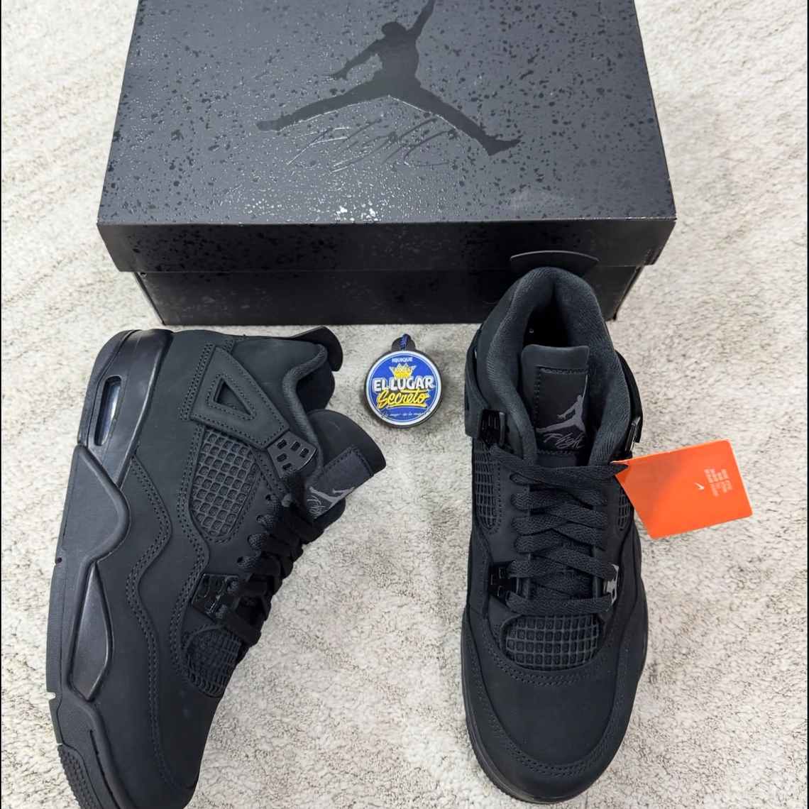 Jordan Retro 4 Black Cat 6