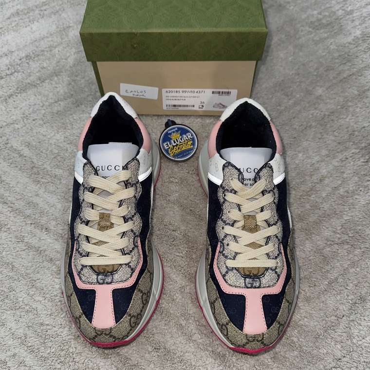 Gucci Rhyton Beige Ebony Womens 4