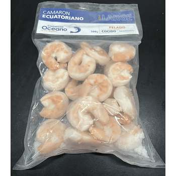 Camaron LARGE Cocido 500GR