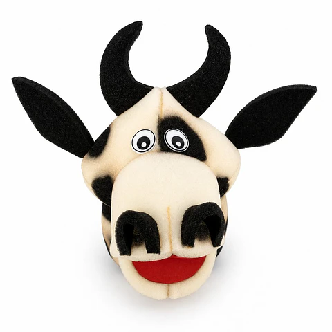 Títere de gomaespuma Vaca