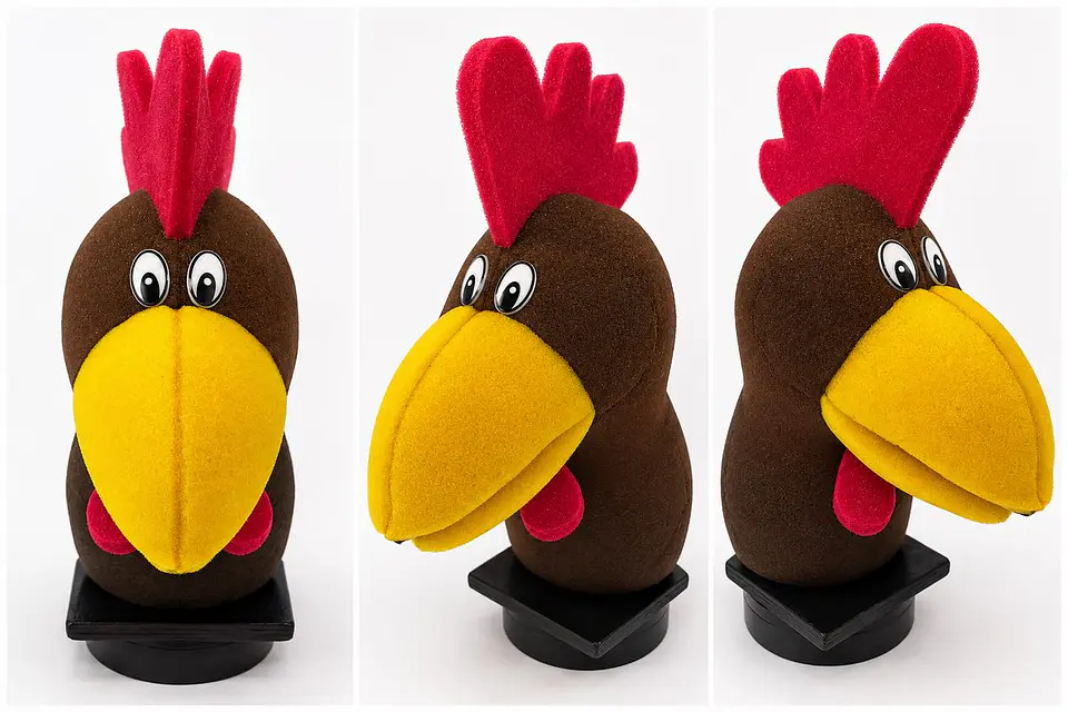 Títere de gomaespuma Gallo 2