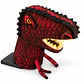 Títere de gomaespuma Dinosaurio Rex Rojo - Miniatura 1