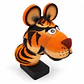 Títere de gomaespuma Tigre - Miniatura 3