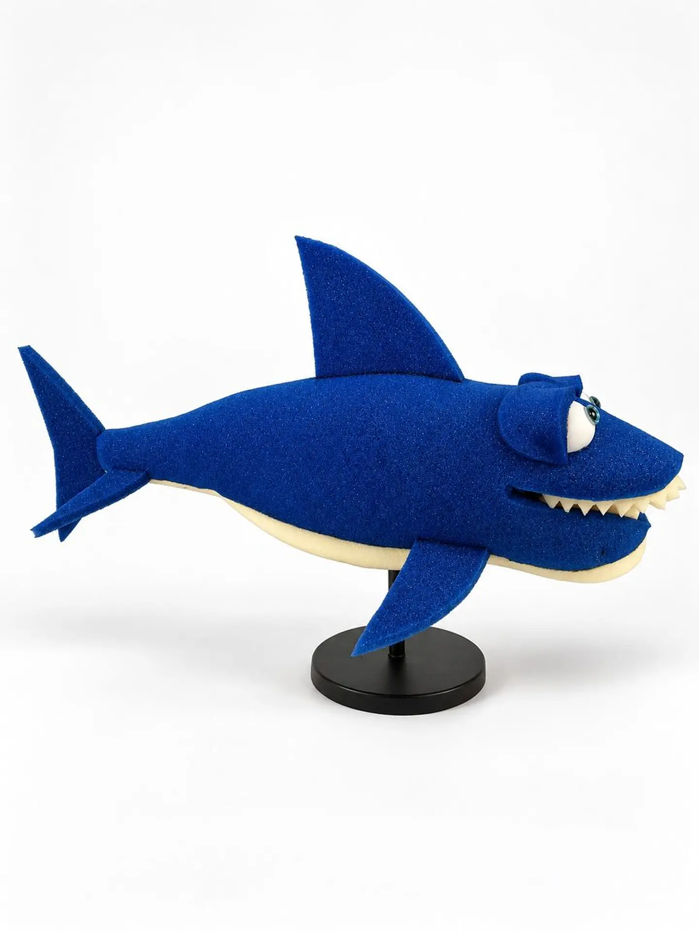 Títere de gomaespuma Tiburón Azul 3