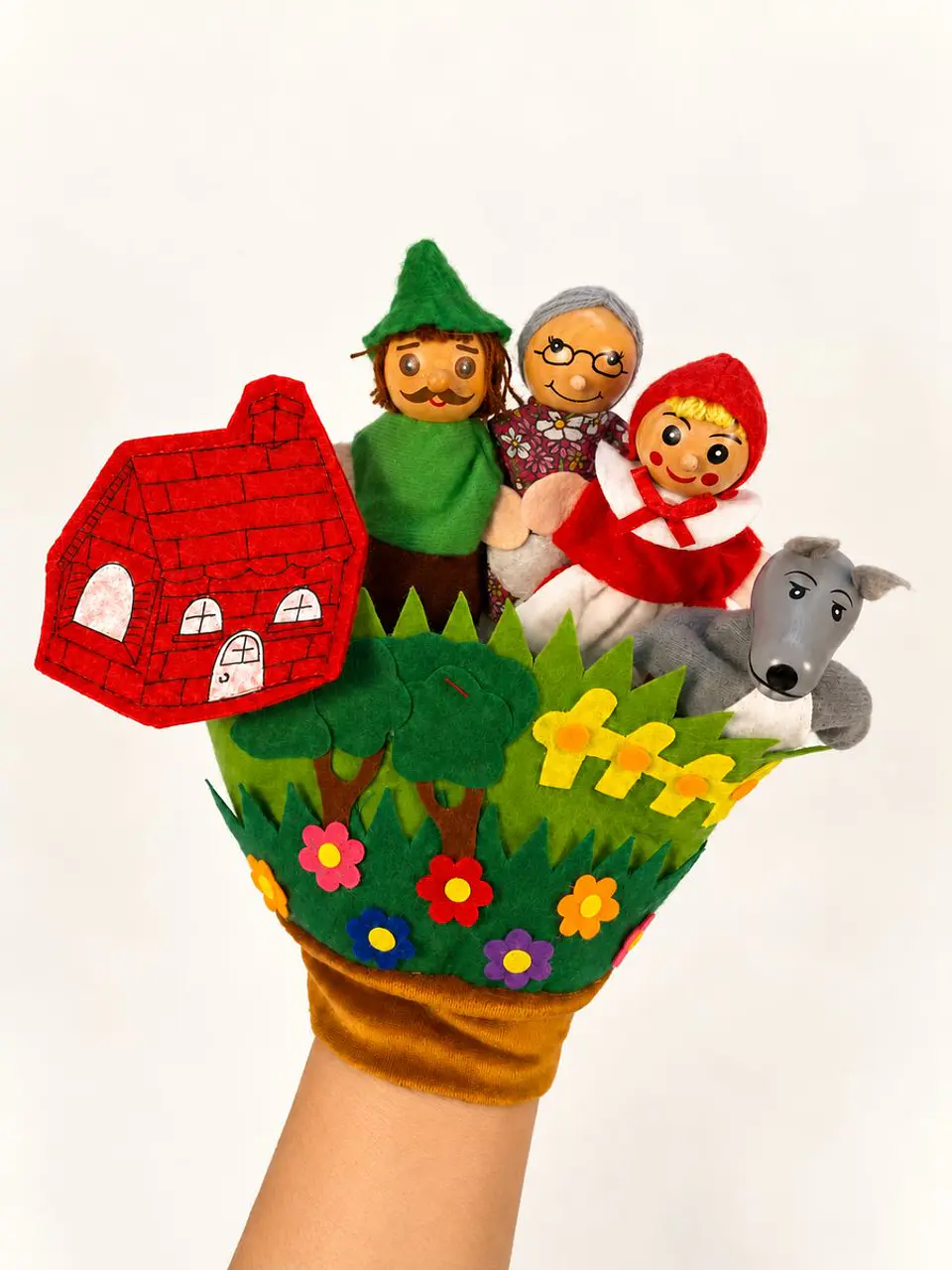 Títeres de guante Caperucita Roja 1