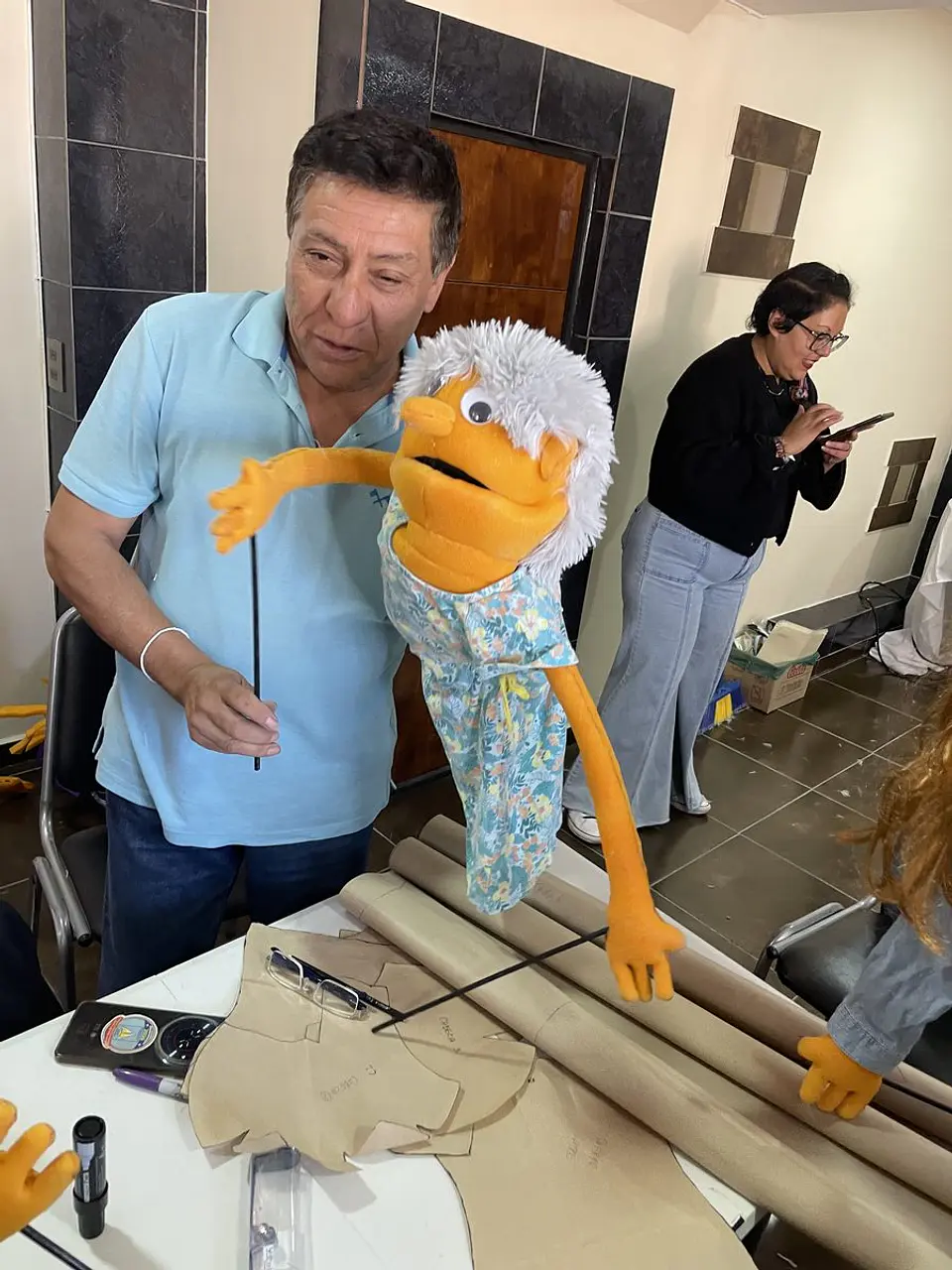 Taller de construcción y manipulación de títeres profesionales 4