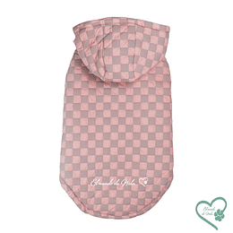 Parka Cuadros Rosa
