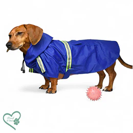 Impermeable Reflectante Azul
