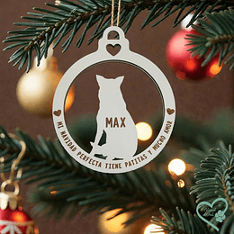 Adorno Navidad Blanco 