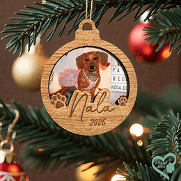 Adorno Navidad Madera 