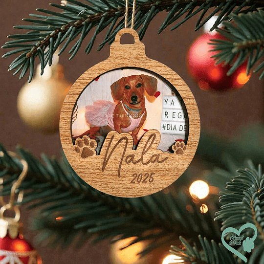 Adorno Navidad Madera 