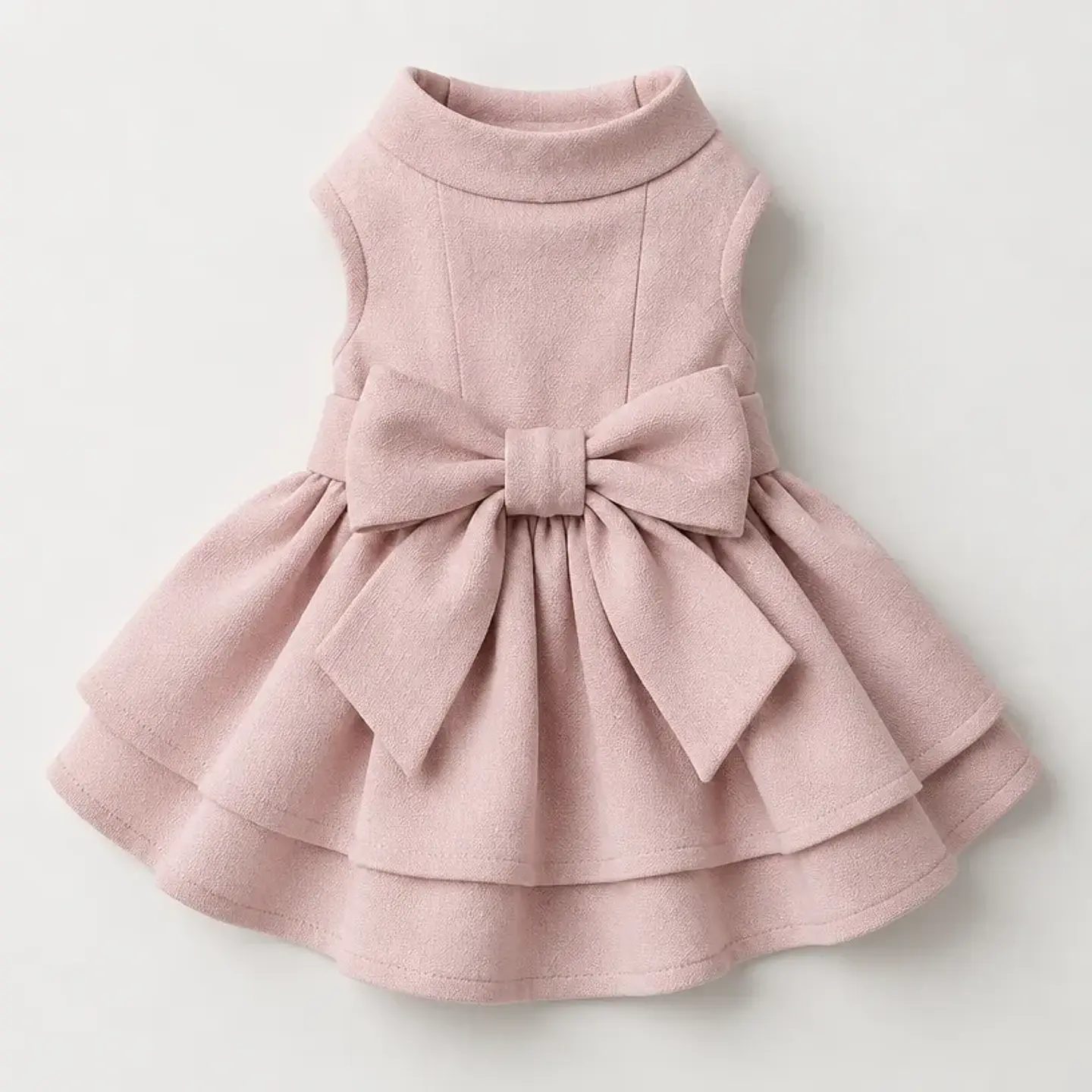 Vestido Lirio rosa empolvado 1