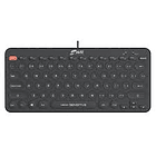 Teclado alambrico tmjr-027 disponible en clor negro y blanco 2