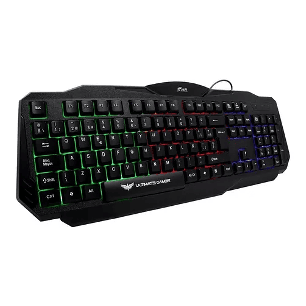 Teclado Ultimate Gamer Tgmjr-009 Led - Conexión Usb 2.0