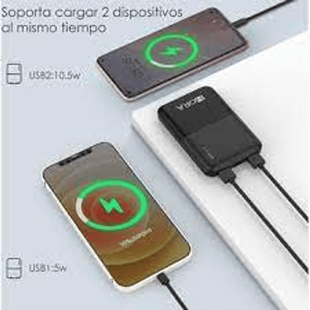 1 Hora Power Bank Bateria Portatil 5000 mAh  6