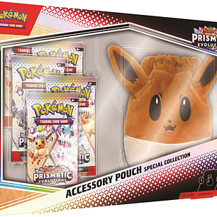 Pokémon TCG Scarlet & Violet Prismatic Evolutions - Accessory Pouch Español