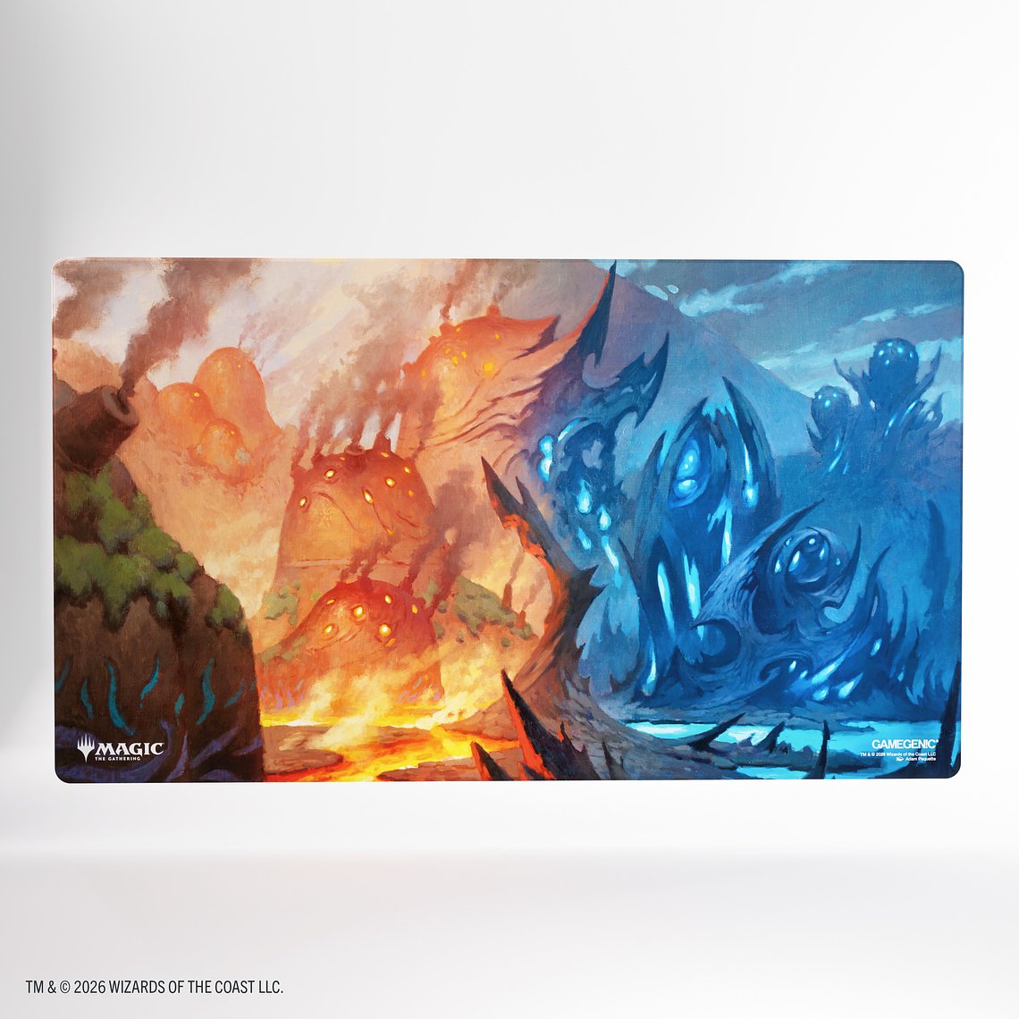 GG MTG Lorwyn Eclipsed Shiny Playmat - Steam Vents 1