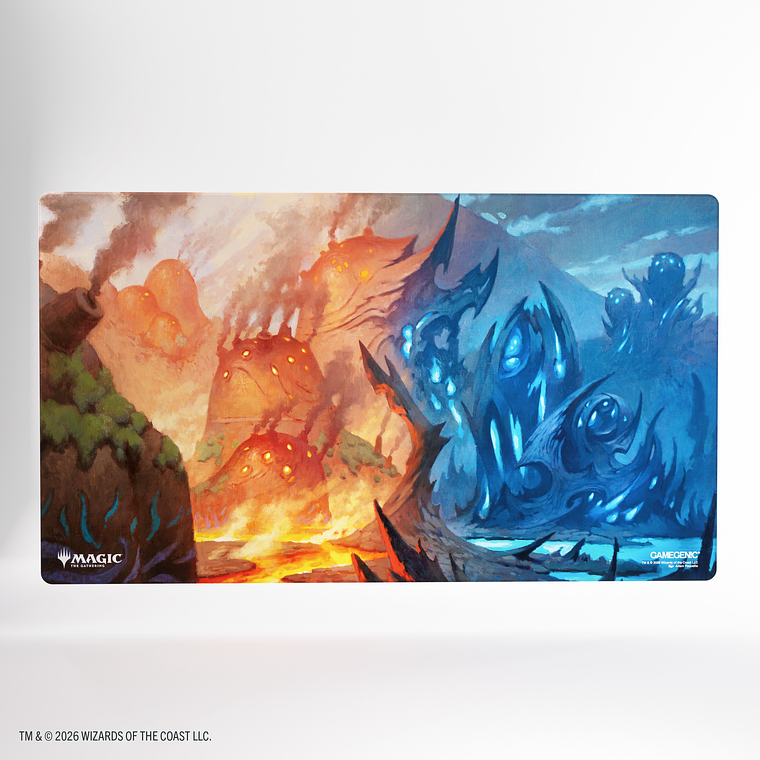 GG MTG Lorwyn Eclipsed Shiny Playmat - Steam Vents 1