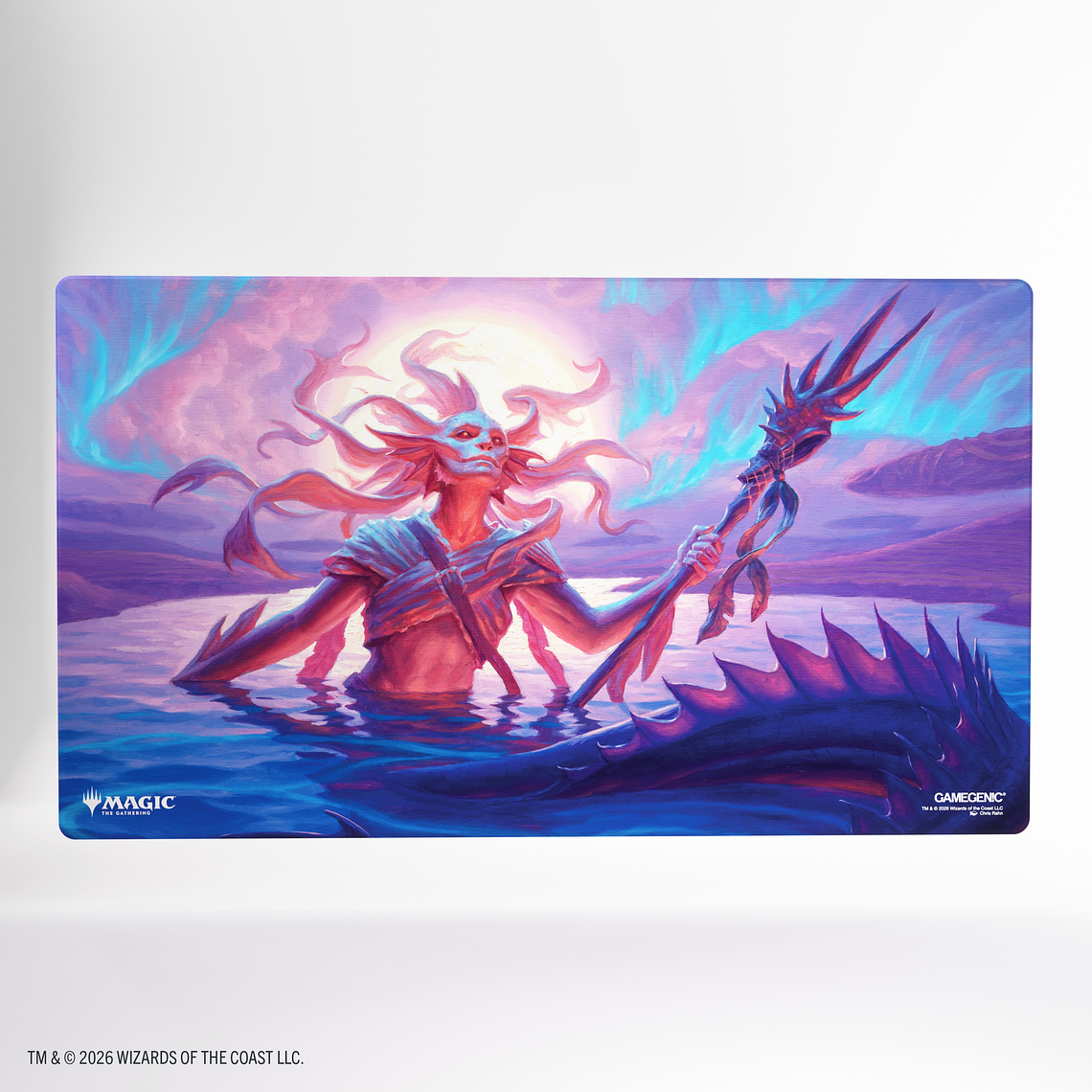 GG MTG Lorwyn Eclipsed Shiny Playmat - Eclipsed Merrow 1