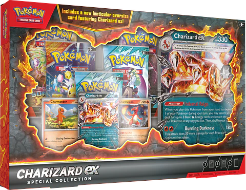 Pokemon TCG Charizard ex Special Collection Español