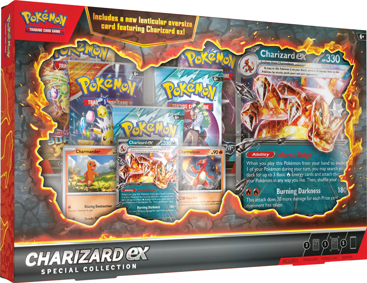 Pokemon TCG Charizard ex Special Collection Español 1