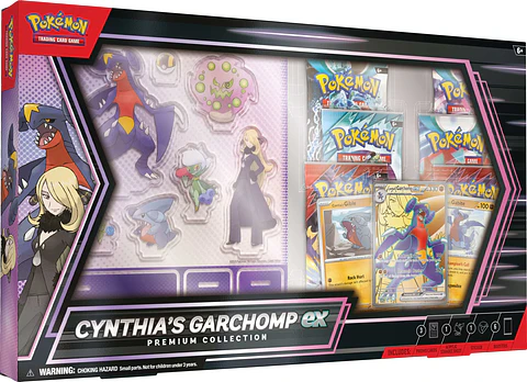 Pokemon TCG Cynthia's Garchomp ex Premium Collection English