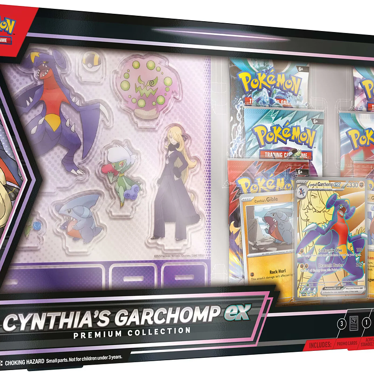 Pokemon TCG Cynthia's Garchomp ex Premium Collection English 1