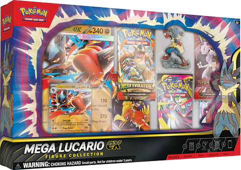 Pokemon TCG Mega Lucario ex Figure Collection Español