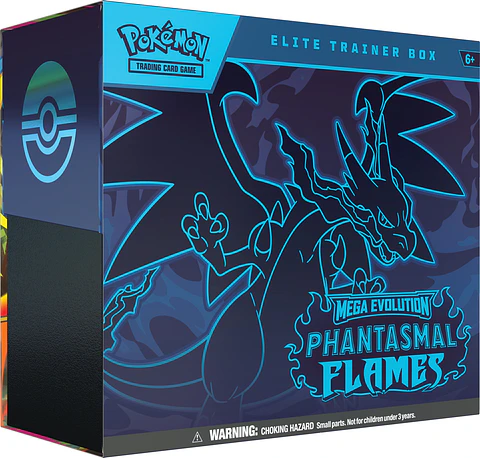Pokemon TCG Mega Evolution Phantasmal Flames - Elite Trainer Box Español