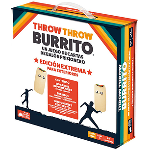 Throw Throw Burrito Ed Extrema para Exteriores