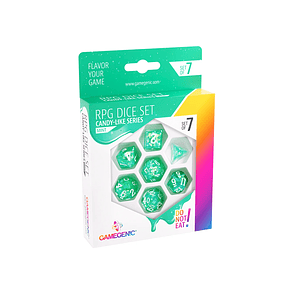 GG Candy-like Series - Mint RPG Dice Set (7pcs)