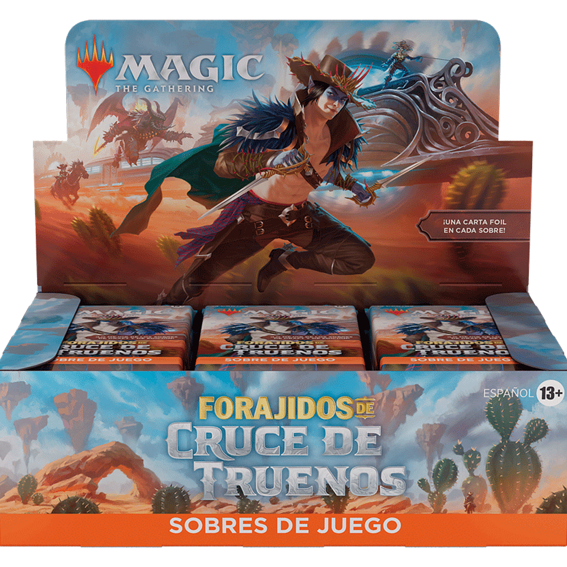 Display Box Forajidos de Cruce de Truenos - Español (36 sobres) 1