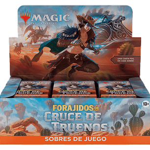 Display Box Forajidos de Cruce de Truenos - Español (36 sobres)
