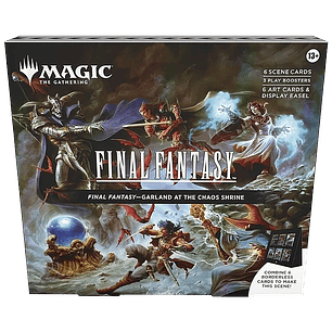 Scene Box Final Fantasy - Garland at the Chaos Shrine ENG