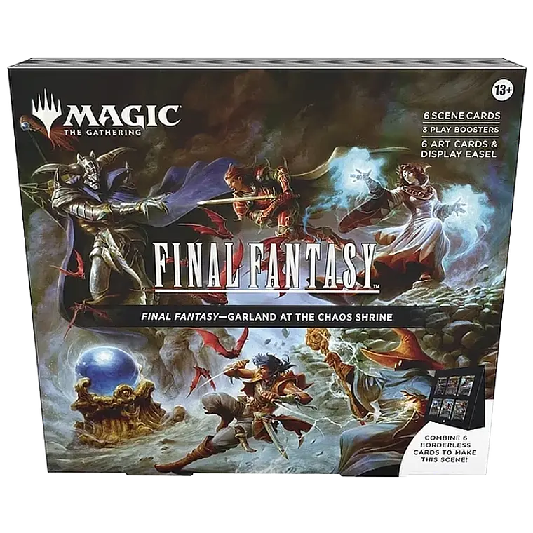 Scene Box Final Fantasy - Garland at the Chaos Shrine ENG 1