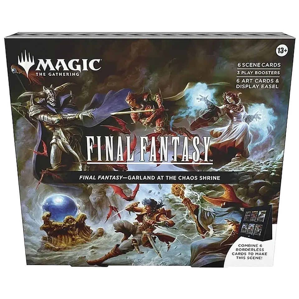 Scene Box Final Fantasy - Garland at the Chaos Shrine ENG 1