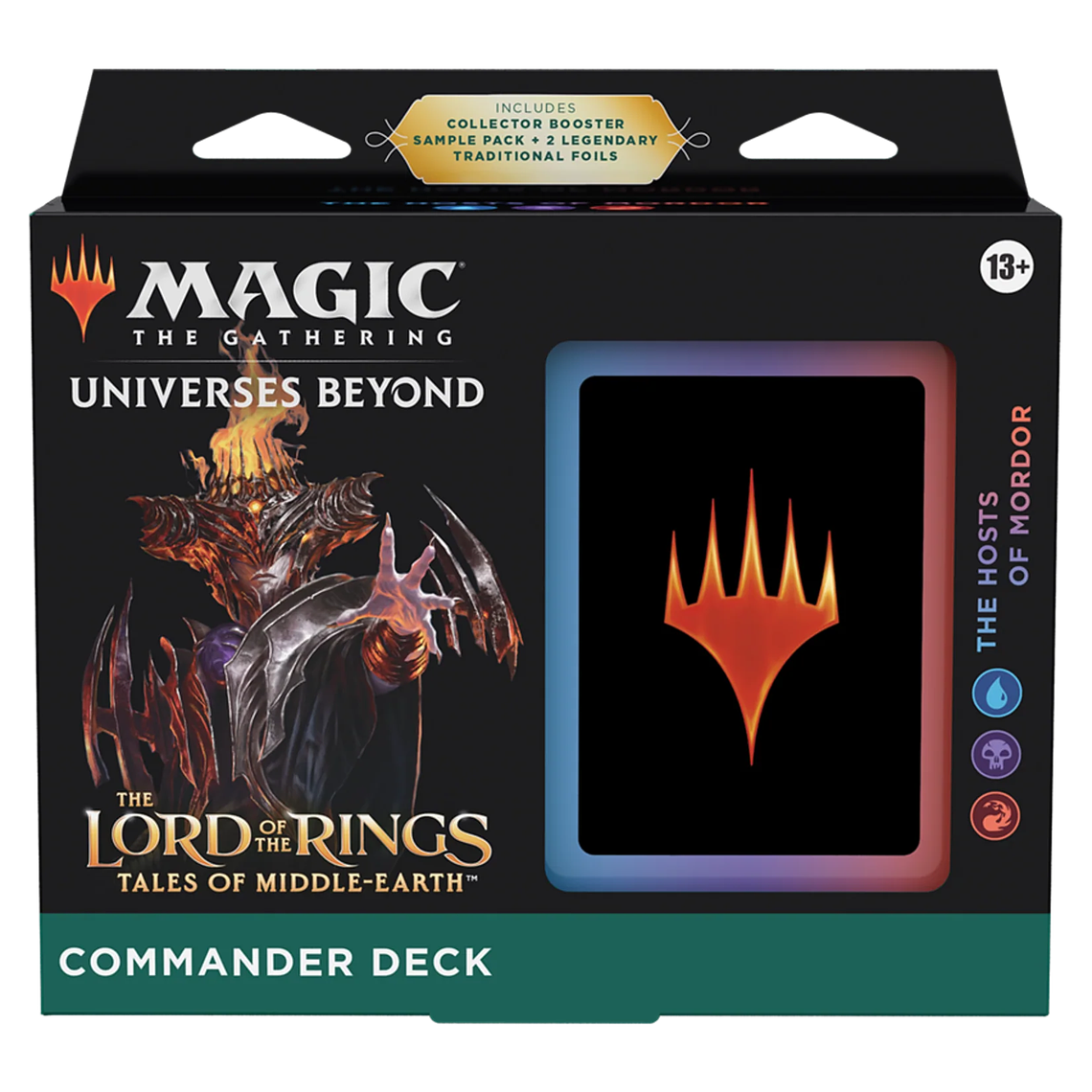 Commander Deck - Lord of the rings - The hosts of Mordor ENG 1