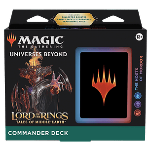 Commander Deck - Lord of the rings - The hosts of Mordor ENG