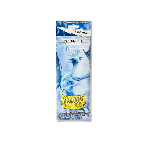 Dragon Shield Perfect Fit Standard Sleeves - Sealable Clear