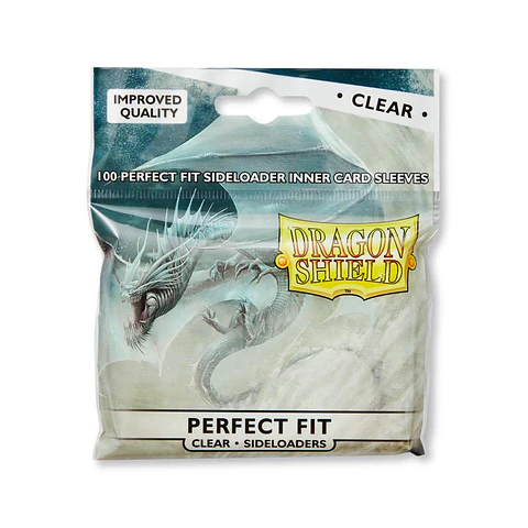 Dragon Shield Perfect Fit Standard Sleeves - Sideloaders Clear