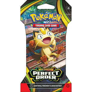 Pokemon TCG Mega Evolution - Perfect Order - Sleeved Booster Inglés
