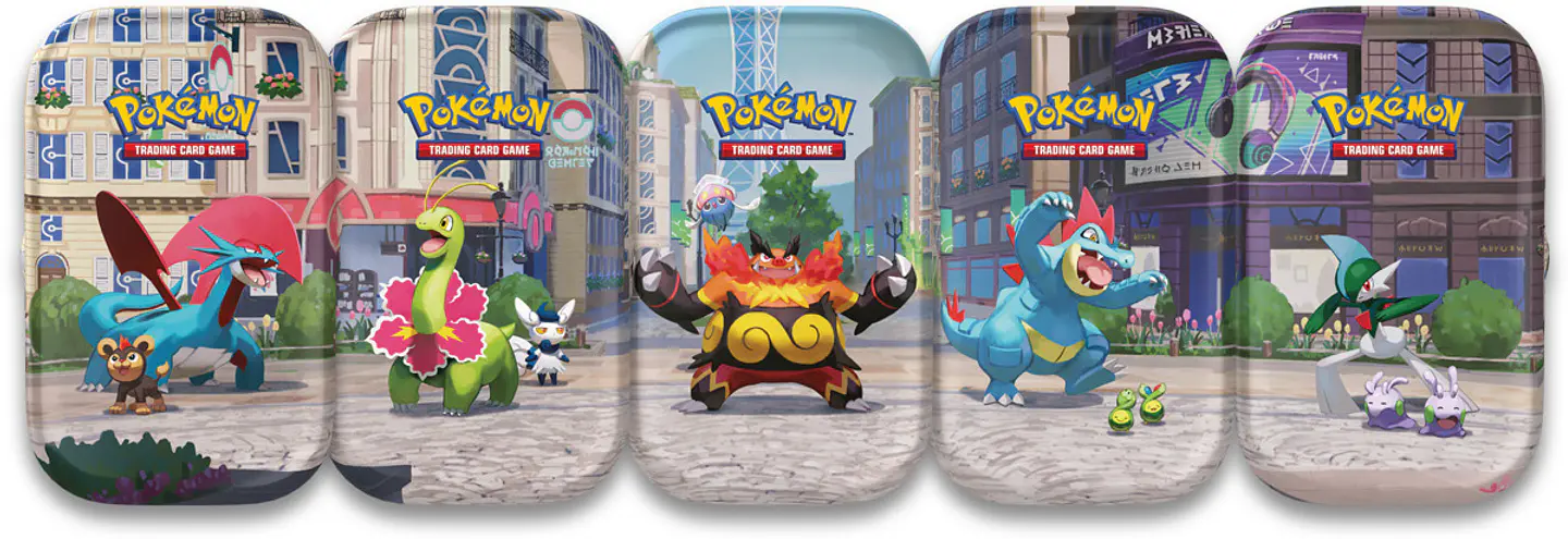 [Preventa] Pokemon TCG Lumiose City Mini Tin Español 1